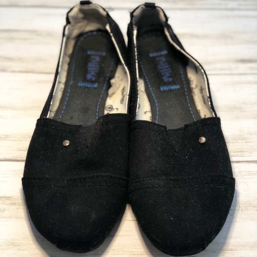 Black Flat Shoes - 9